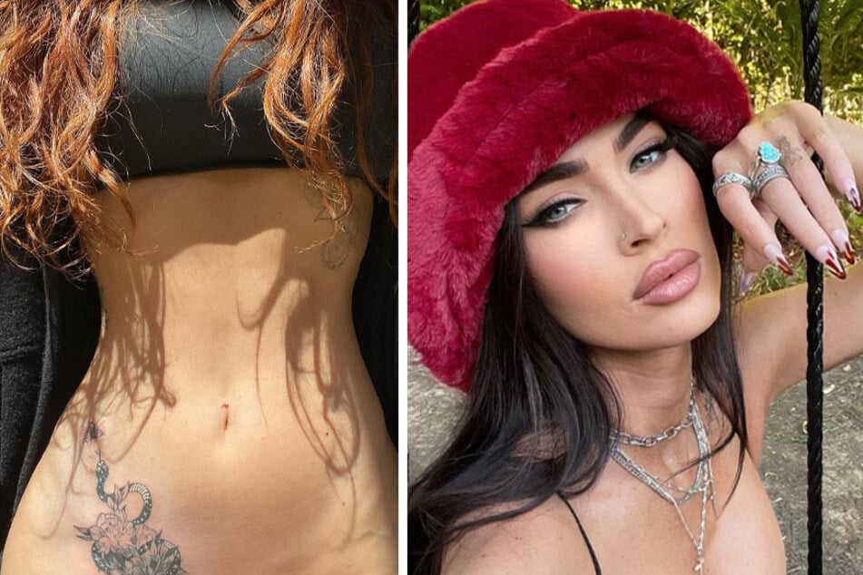 Megan Fox gets new tattoo in honour of co-star Mickey Rourke because she  'loves him to death' | Daily Mail Online