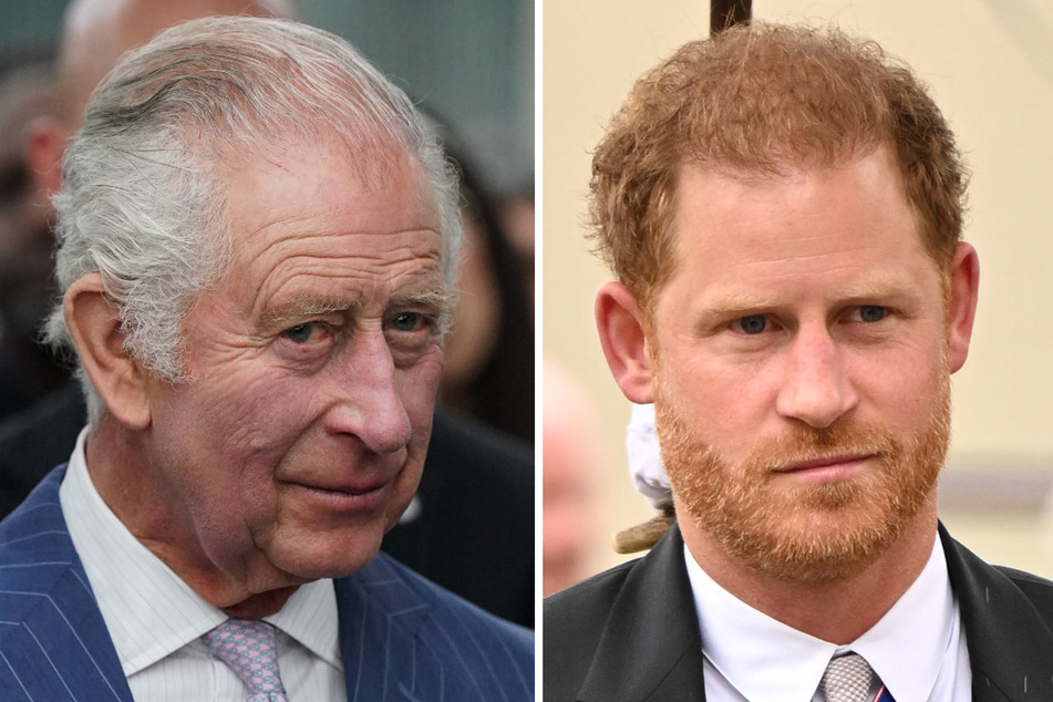 König Charles (74) und Prinz Harry (38) kommen auf keinen grünen Zweig.