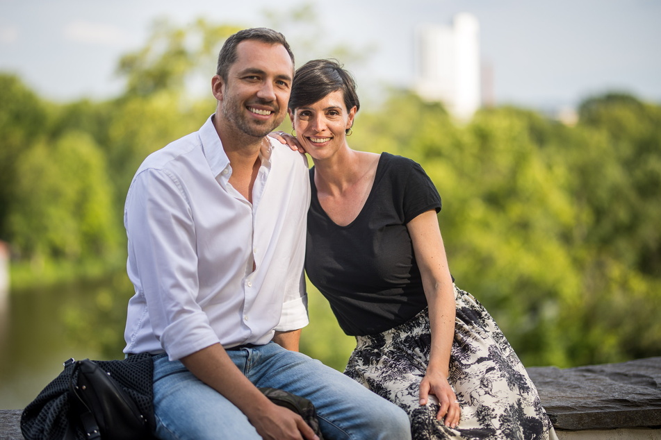 Katja (42) und Alex Planert (45) aus Berlin kamen zufällig zum Festival. Die Atmosphäre auf dem Fest gefiel ihnen sehr gut.