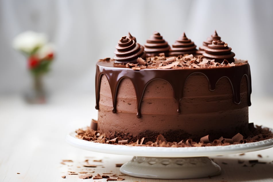 An opossum in Nebraska had a near-fatal experience after devouring an entire chocolate cake (stock image)