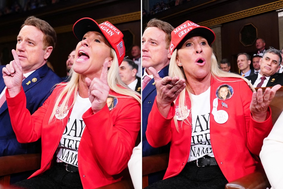 Far-right Congresswoman Marjorie Taylor Greene was almost removed from President Joe Biden's State of the Union after she refused to take off her MAGA hat.