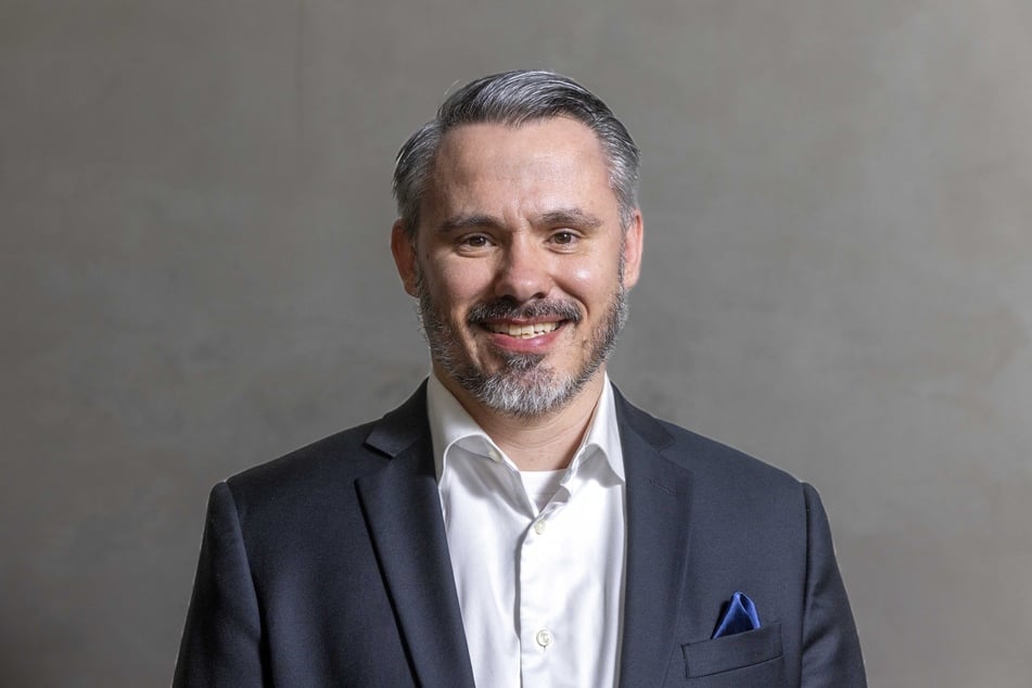 Marcus Schmidt (40), CEO von "Beyond Imaging", freut sich auf das neue Diagnostikzentrum in Dresden.