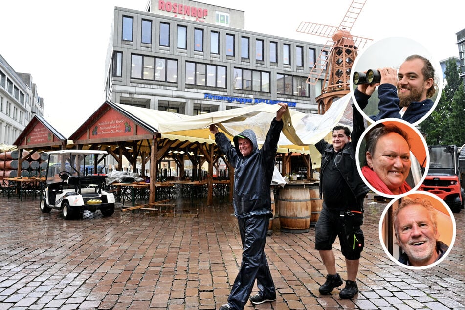 Chemnitz: Nass, kalt, trüb - mitten in der Ferienzeit: So trotzt Chemnitz dem Regen-Sommer