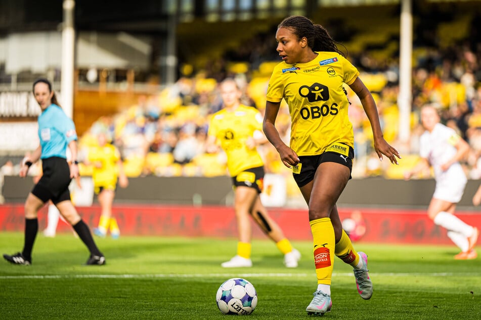 Jasmin Mansaray (21) spielt seit Sommer 2025 in Norwegen bei Lillestrøm SK Kvinner.