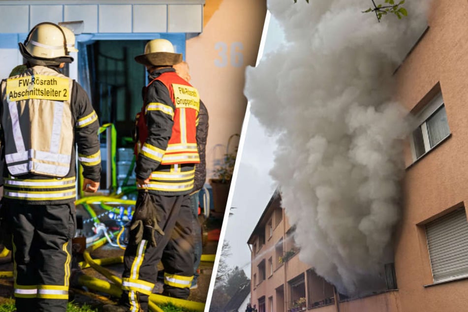 Dramatisches Feuer in Mehrfamilienhaus: Polizei ermittelt wegen schwerer Brandstiftung!