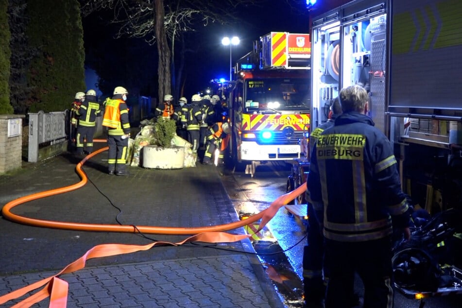 Zahlreiche Einsatzkräfte waren vor Ort.