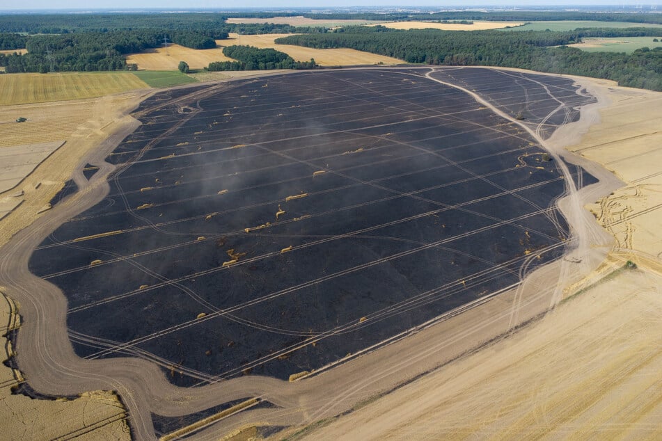 Die Einsatzkräfte bekämpften den Brand über Stunden.