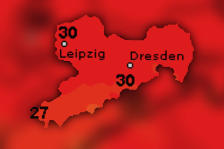 Das Thermometer klettert teilweise auf über 30 Grad.