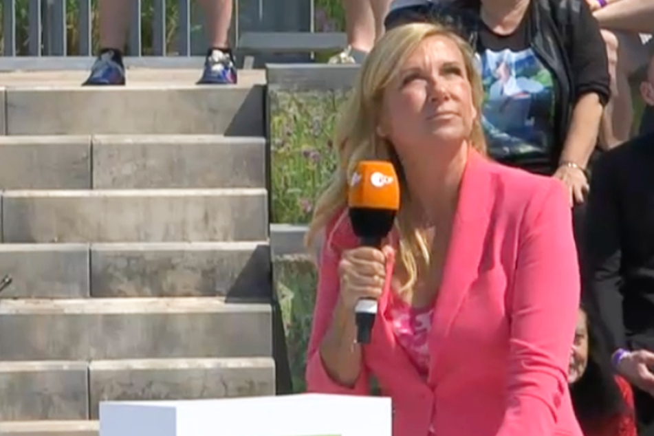 Boredom in the ZDF TV garden: Andrea 