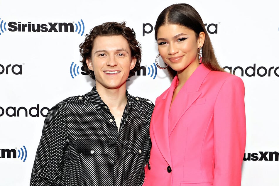 Zendaya (r) and Tom Holland (l) were captured in LA for the first time in weeks amid speculation that they recently got married.