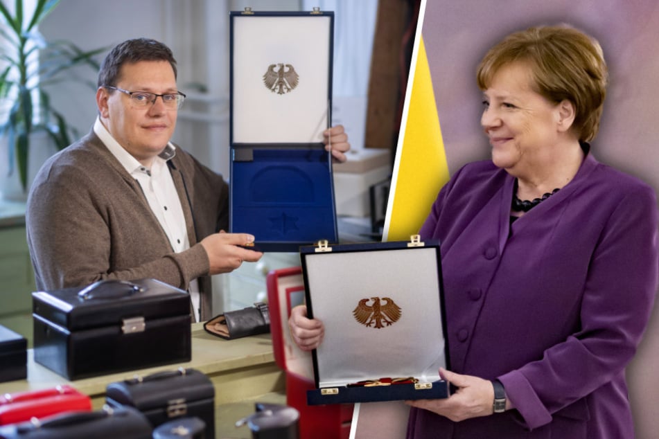 Spezialist aus dem Erzgebirge baute Merkels Ordens-Kiste
