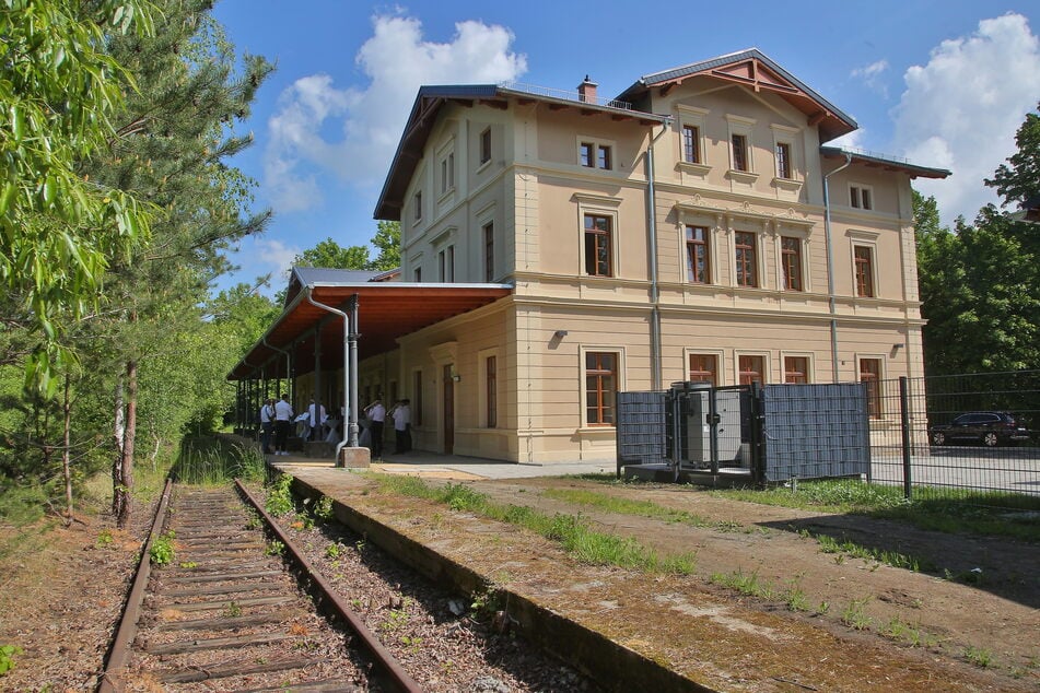 15 Jahre lang blieb das Bahnhofsgebäude in Großpostwitz ungenutzt.