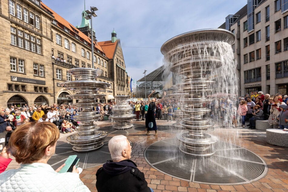 Mitte April startet der Betrieb des Marktbrunnen.
