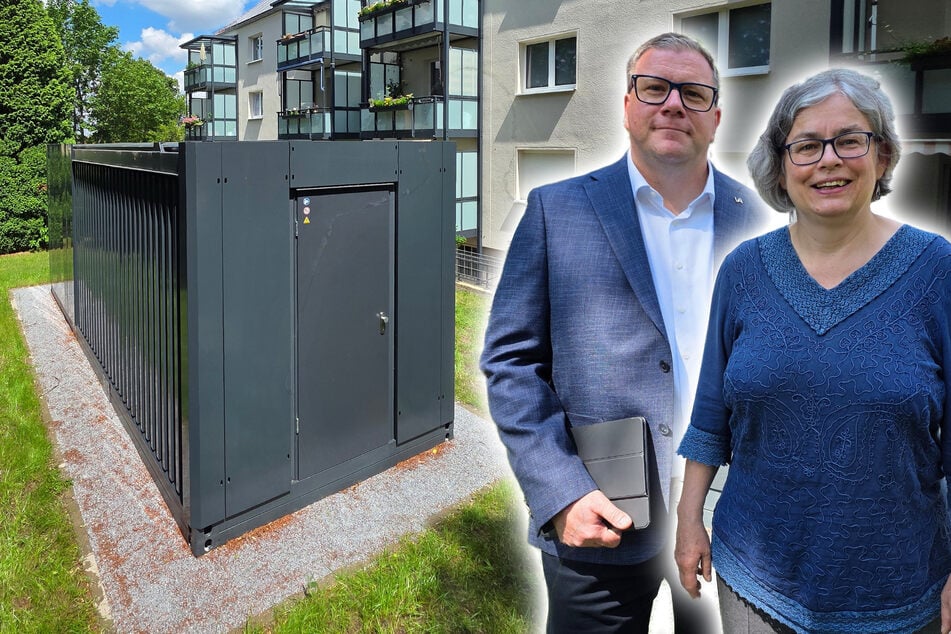Dresden: Vonovia setzt auf Pumpe statt Gas: Dieser Wärme-Würfel kann 24 Wohnungen beheizen