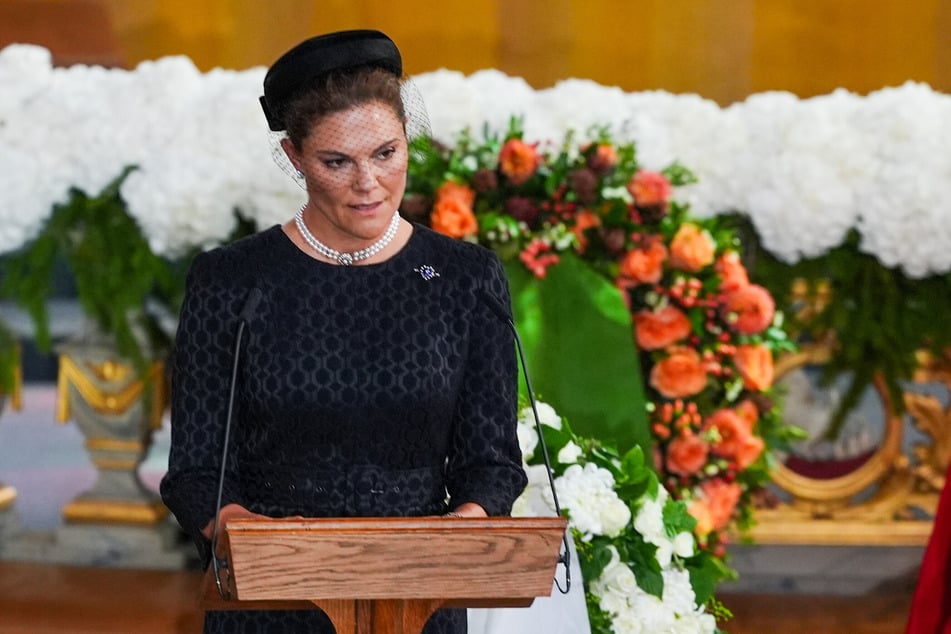 Kronprinzessin Victoria von Schweden ringte mit ihren Emotionen.