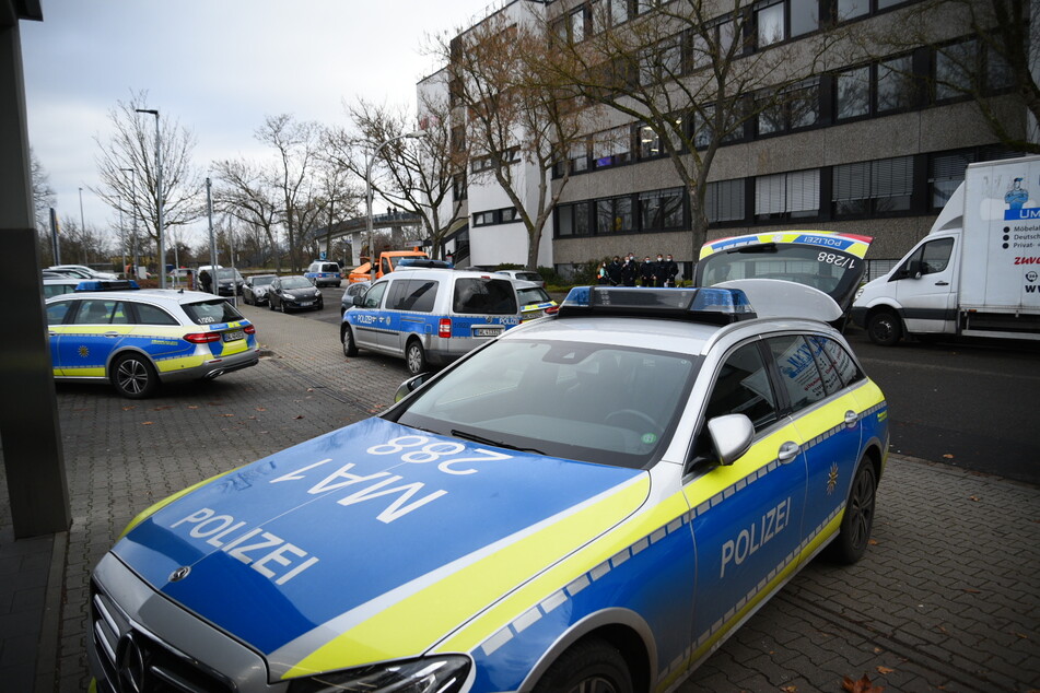 Die Polizei rückte nach einer Bombendrohung zur Dualen Hochschule aus.