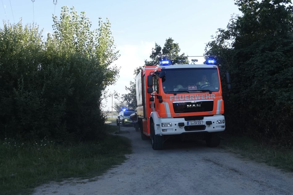 Die Feuerwehr war vor Ort.