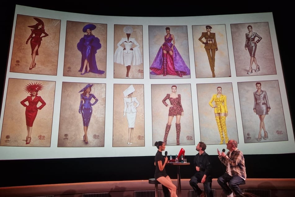 Während des Panel-Talks gab es auch erste Einblicke in die eigens für das Musical designten Kostüme: "Diese müssen vor allem tanzbar sein und schnelle Umzüge hinter der Bühne ermöglichen", so Reto Tuchschmid, Kostümkoordinator der Produktion.