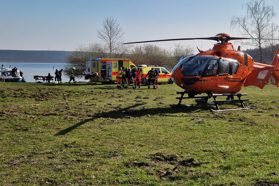 Bootsunfall auf dem Schwielowsee: Mann schwer verletzt