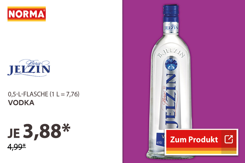 Vodka für 3,88 Euro
