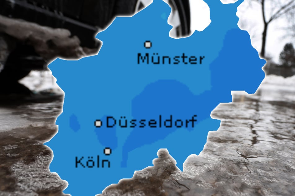 Der Deutsche Wetterdienst (DWD) hat für die Kölner Region eine amtliche Glatteis-Warnung herausgegeben. (Symbolbild)