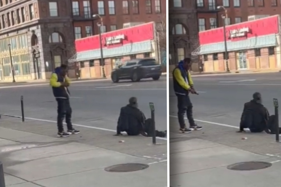 Hinrichtung auf offener Straße: Mann erschießt Obdachlosen am helllichten Tag und wird dabei gefilmt