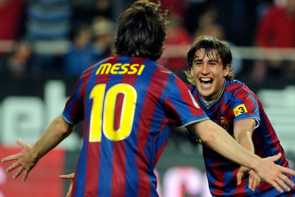 Beim FC Barcelona zauberte Bojan Krkic (32, r.) an der Seite von Lionel Messi (35).