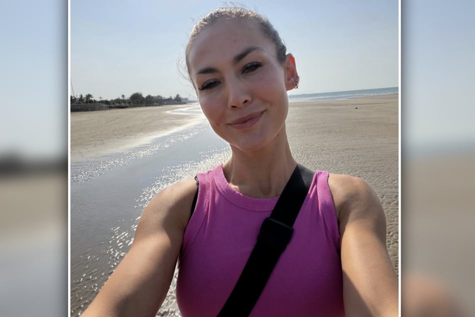 Fiona Erdmann (37) fühlt sich in Dubai pudelwohl.