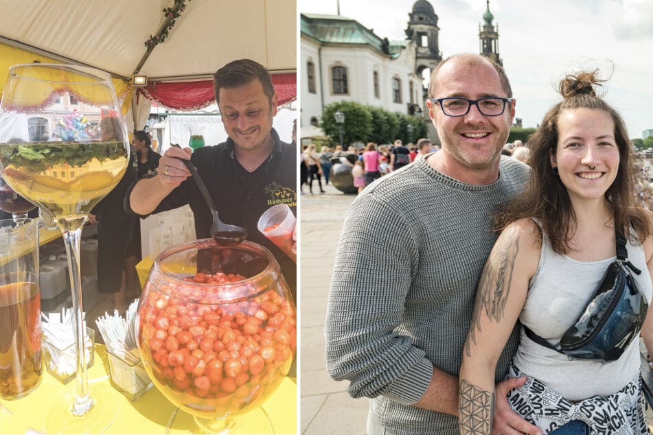 Dresden: Dresdner Stadtfest: Das sagen Händler und Besucher
