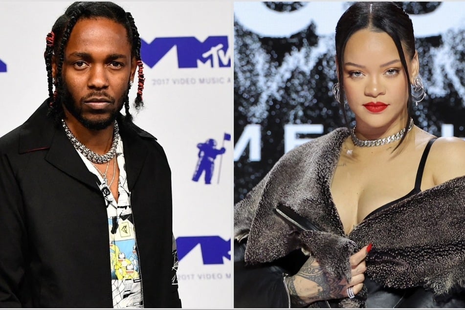 Rihanna and Kendrick Lamar (l.) have both turned down the offer to headline Coachella in 2025.