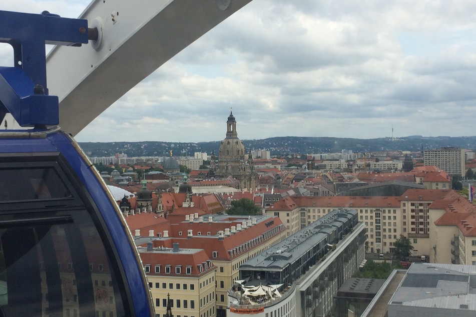 Im Riesenrad genießt Ihr einen einmaligen Ausblick.