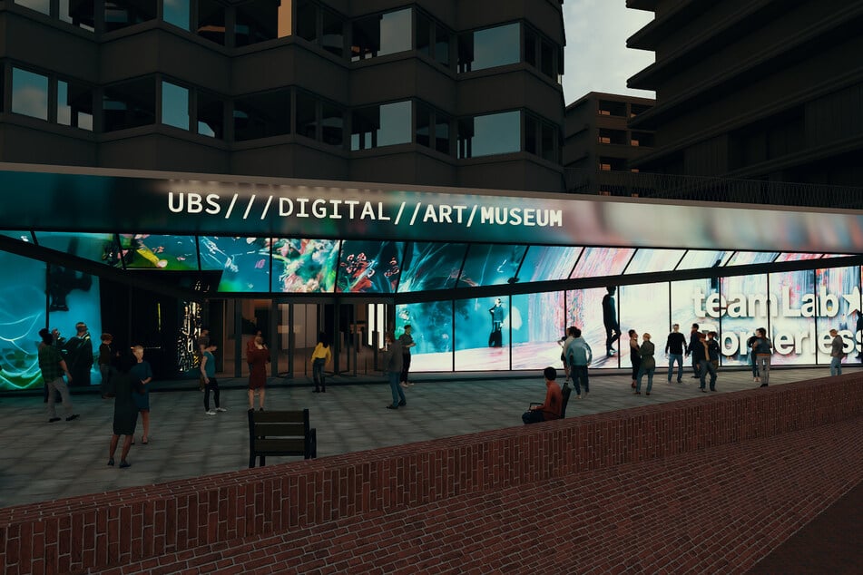 So soll der Haupteingang aussehen, wenn das Museum fertiggestellt ist.