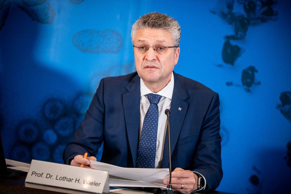Lothar Wieler, Präsident des Robert Koch-Instituts (RKI), spricht bei einem Pressebriefing zur aktuellen Covid-19-Lage in Deutschland.