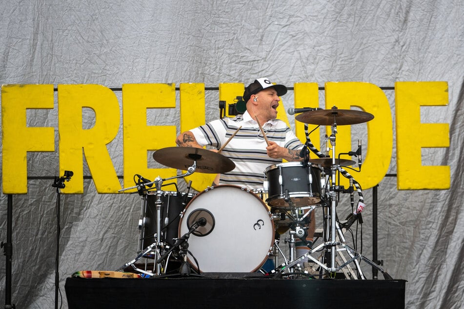 Florian Weber (52), Schlagzeuger der deutschen Indie-Rock-Band "Sportfreunde Stiller".
