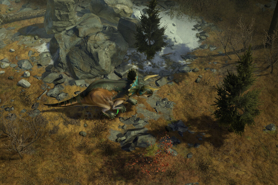 Besonders cool: Im neuen Teil könnt Ihr unter anderem mit einem Dino in den Kampf ziehen.
