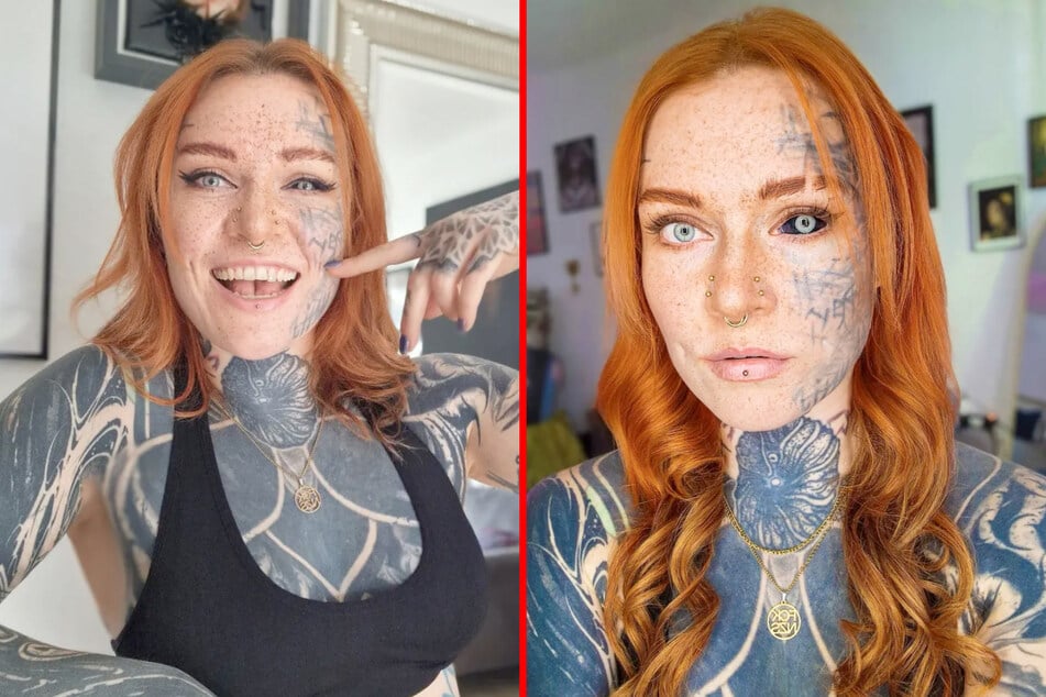 Balea has made a name for herself via radical body modifications such as a tattooed eyeball and a split tongue.