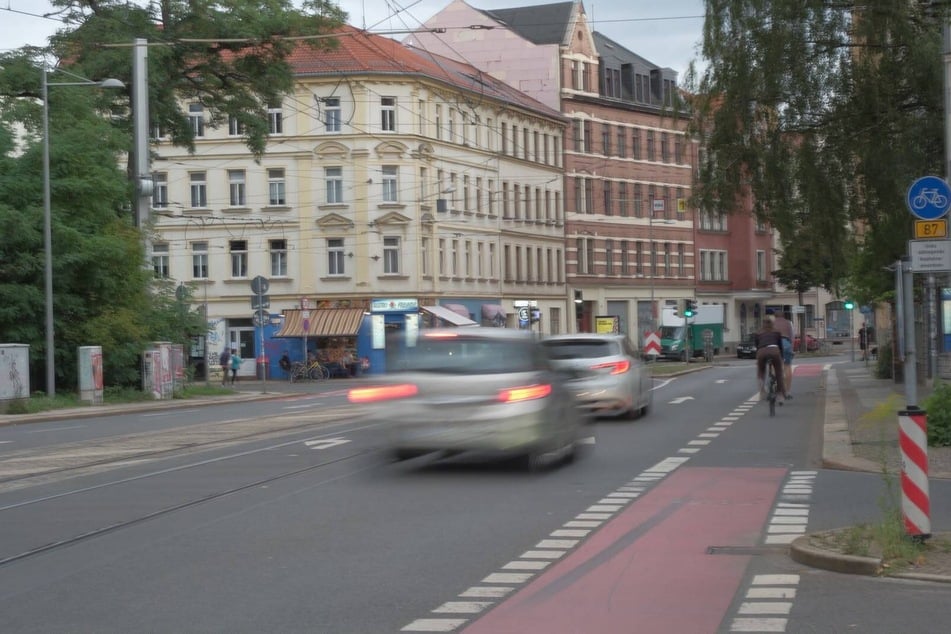 "Fuß vom Gas!" heißt es ab 14. September auf einem Teil der Lützner Straße.