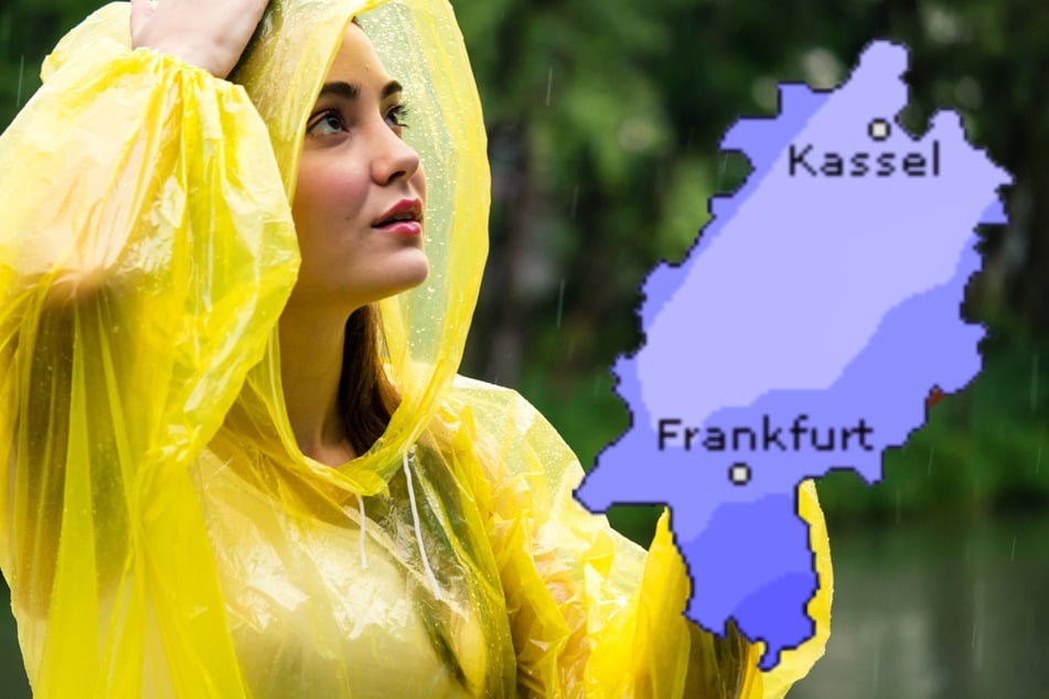 Auch der Dienst Wetteronline.de (Grafik) sagt weitere regnerische Tage für Hessen voraus.