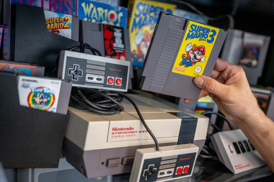 Daneben gibt es allerhand Videospiele im Laden sowie am Samstag auf der "Retro Games Con".