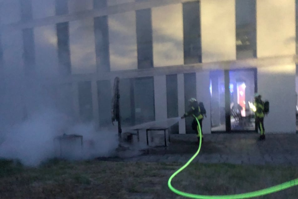 Rettungskräfte der Feuerwehr konnten Schlimmeres verhindern.