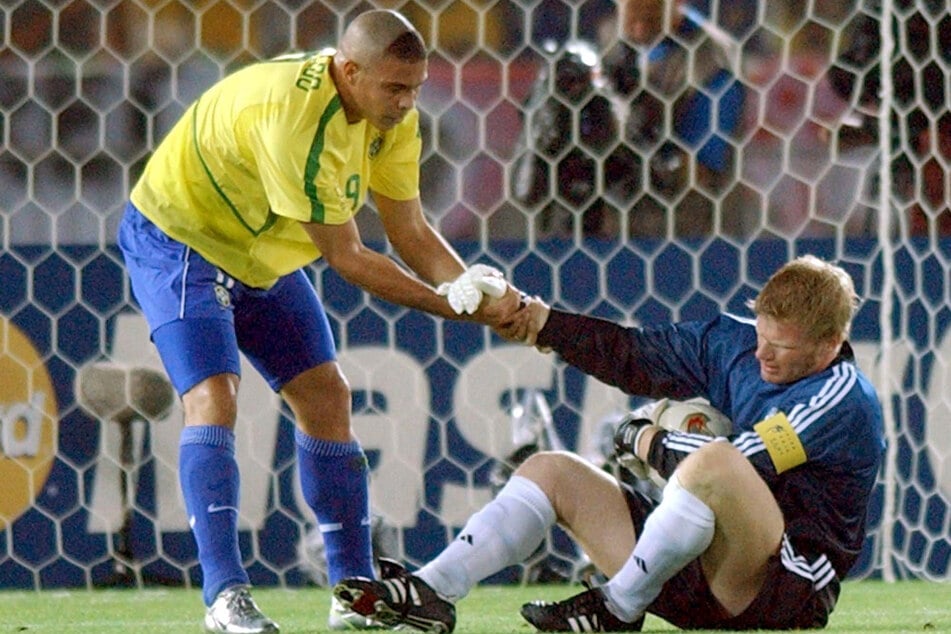 Das Finale der Fußball-Weltmeisterschaft 2002 konnte die Seleção mit 2:0 für sich entscheiden. Gegner war damals übrigens die Auswahl aus Deutschland. Ronaldo Nazário traf doppelt. (Archivfoto)