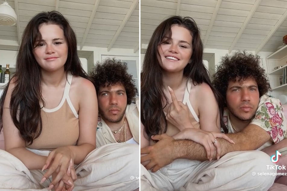 Selena Gomez and Benny Blanco spill romance secrets in viral couple's challenge