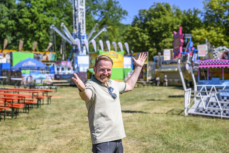 Rico Illgen (49) freut sich auf das Ballonfest.