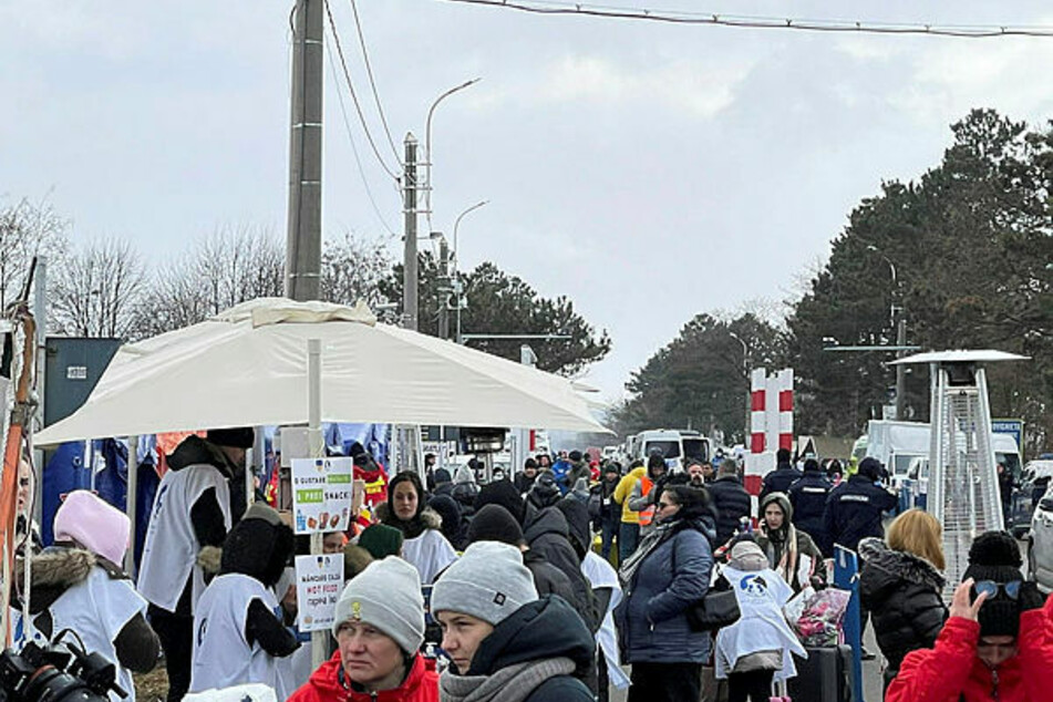 Tausende Flüchtlinge suchen auch in Rumänien Schutz.