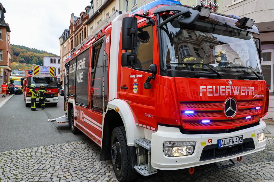 Die Ernst-Bauch-Straße musste kurzzeitig voll gesperrt werden.