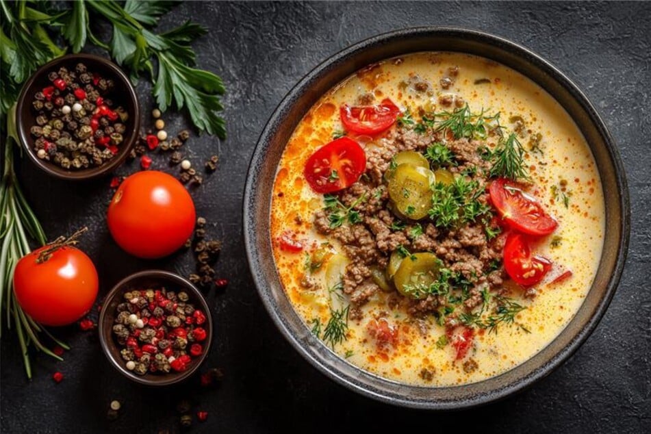 Cremige Cheeseburger-Suppe: Diese Zutat macht sie so lecker