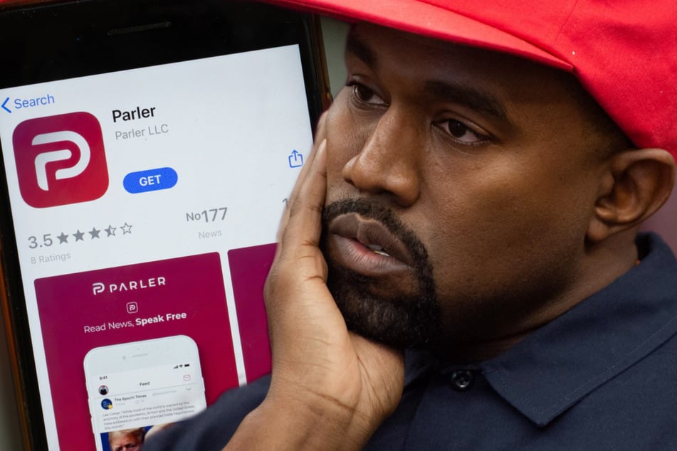 Parler announced on Thursday that Kanye West will no longer being buying the platform (stock image).