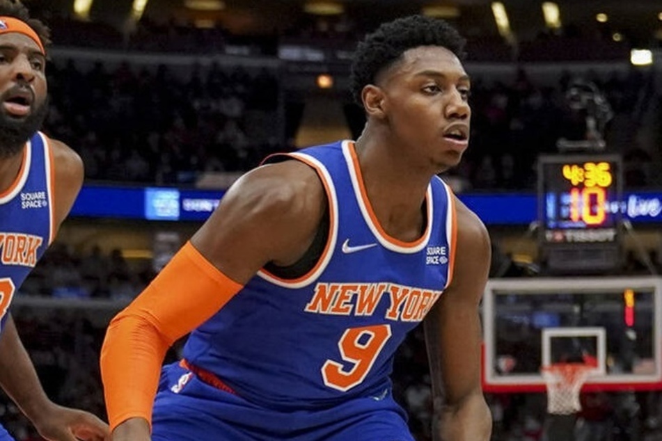 RJ Barrett scored 15 points for the Knicks on Monday night.