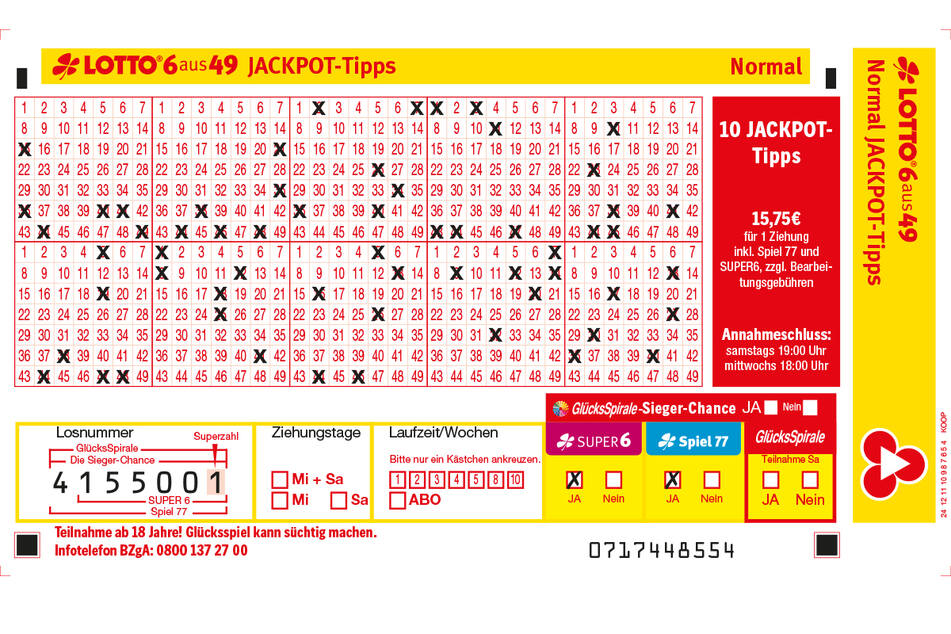 Wer will am Mittwoch (11.3.) 32 Millionen Euro gewinnen?