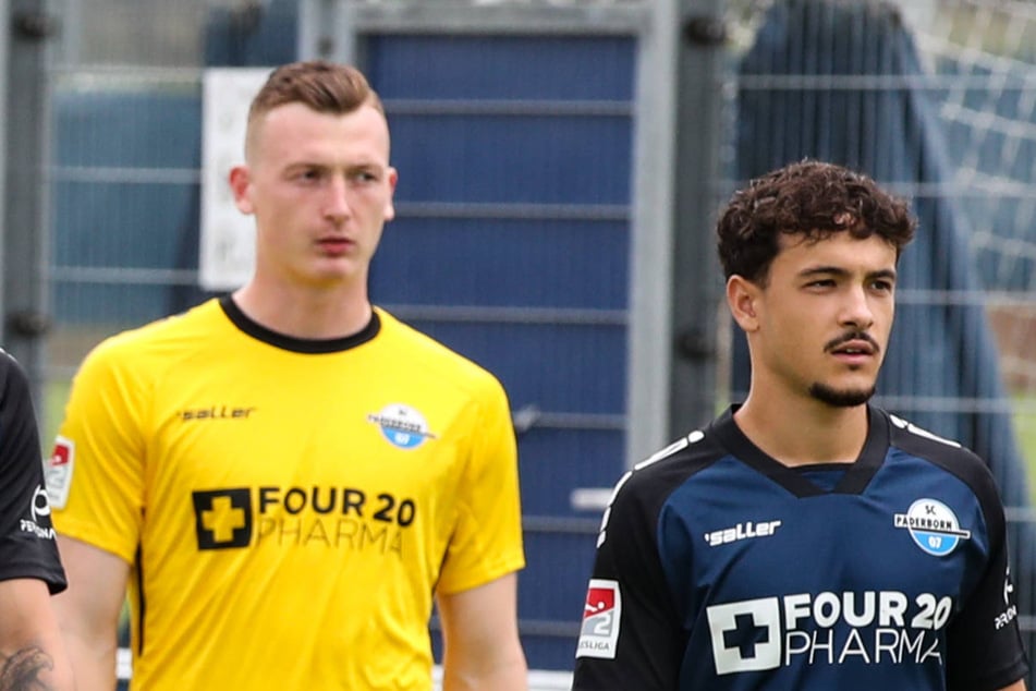 Markus Schubert und Mika Baur kehren heute mit dem SC Paderborn zur SGD zurück.